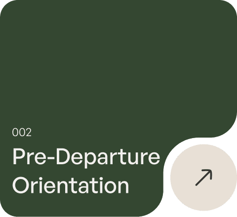 Pre-Departure Orientation